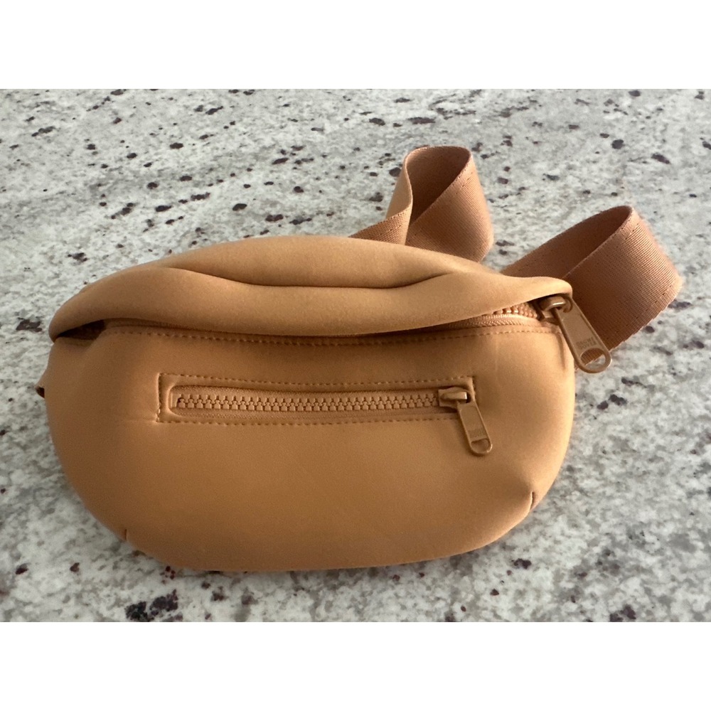 Dagne Dover Ace Neoprene Fanny Pack Belt bag Camel
